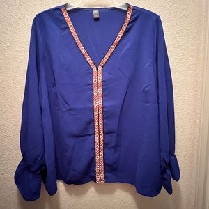 SHEIN - 4XL Long Sleeve Blouse